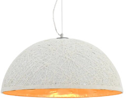 Lumes Biało-złota półokrągła lampa wisząca - EX110-Melita