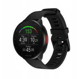 Polar Pacer Smartwatch Smartband Zegarek sportowy Gps Czarny