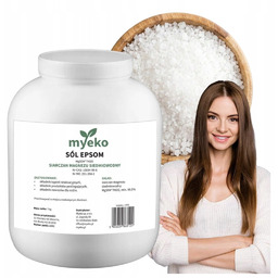 SÓL EPSOM DO KĄPIELI CZYSTY SIARCZAN MAGNEZU GORZKA