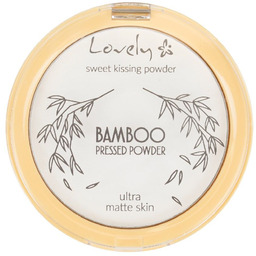 LOVELY Bamboo Pressed Powder transparenty, matujący puder prasowany