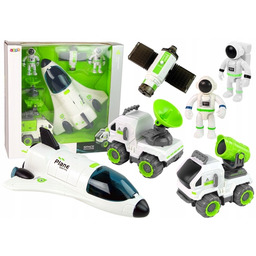 Zestaw Kosmos Rakieta kosmiczna Pojazd Kosmiczny Satelita astronauta