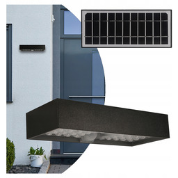 Kinkiet Solarny Led Eko-light Brick 6W 800lm IP65