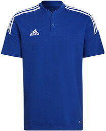 Koszulka męska adidas Condivo 22 Polo niebieska HG6307