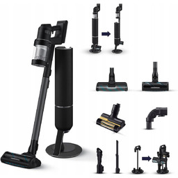 Zestaw Samsung VS90F40DEK Odkurzacz bezprzewodowy 400W 160min pracy