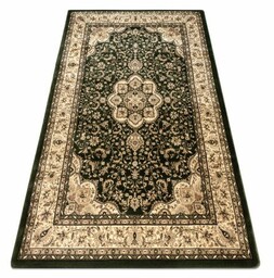 Dywan ROYAL AGY wzór 0521 ciemny zielony 100x200