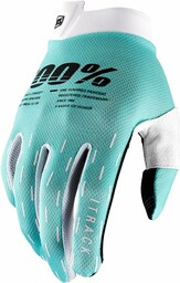 100% iTrack HU-GLO-0052 rękawiczki unisex Aqua - turkusowe