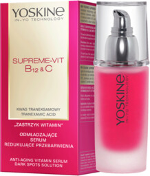 YOSKINE Supreme Vit B12 & C Odmładzające Serum