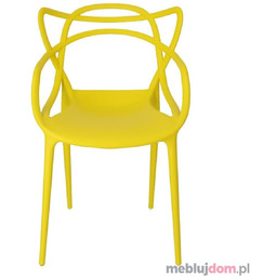 Krzesło LEXI inspirowane Master Chair Żółty