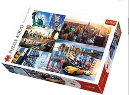 Trefl PUZZLE 4000 NOWY JORK KOLAż TREFL