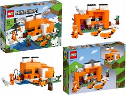 Lego Minecraft 21178 Siedlisko Lisów