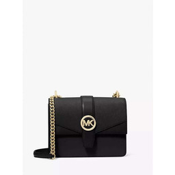 Michael Kors torebka listonoszka skóra ekologiczna czarny