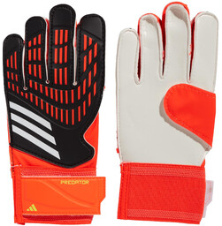 Rękawice bramkarskie dla dzieci adidas Predator Training czarno-pomarańczowe