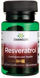 Swanson Resweratrol 100mg 30kaps