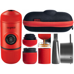Podróżny ekspres Wacaco Nanopresso Lava Red z etui
