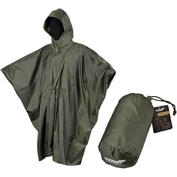 Texar Poncho Ripstop oliwkowe