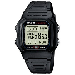 CASIO Zegarek sportowy Vintage W-800H-1AVES