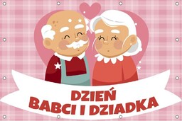 Dzień Babci i Dziadka- Baner do szkoły