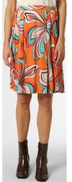 Apriori Spódnica damska Kobiety wiskoza pomarańczowy wzorzysty