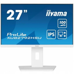 Monitor 27" Iiyama XUB2792HSU-W6 Ips| 1920x1080(FHD)| 100Hz| 0,4ms|