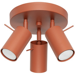 Plafon RING 3P ochra czerwona SL.1509 - Sollux