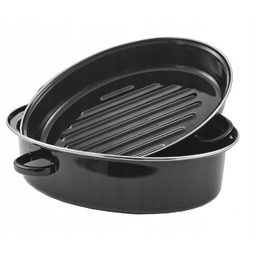 Brytfanna emaliowana Gęsiarka garnek forma do pieczenia 32