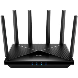 Router CUDY WR6500 Wi-Fi BE6500 Czarny