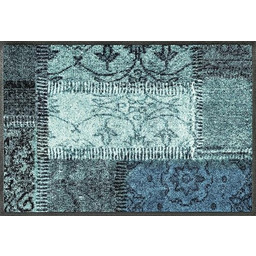 wash + dry Vintage Patches turkusowa mata