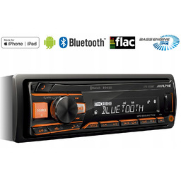 Alpine UTE-200BT Radioodtwarzacz Bluetooth Aux Usb Multicolor Moc