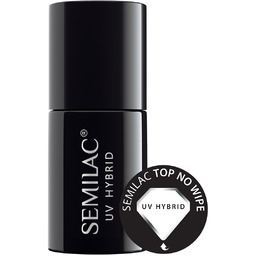 Semilac TOP NO WIPE do lakieru hybrydowego, 7ml