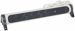 Przedłużacz z USB 5X2P+Z, z przewodem 1,5m +