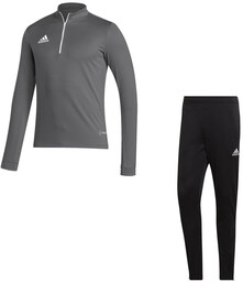Dres sportowy, piłkarski adidas Entrada męski szary/czarny H57546