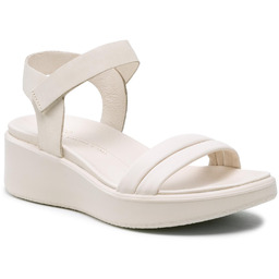 Sandały ECCO Flowt Wedge Lx W 27330359113 Beżowy