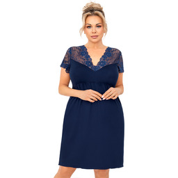 Koszula nocna Livia Plus Dark Blue