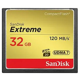 SANDISK Extreme Compact Flash 32GB Karta pamięci