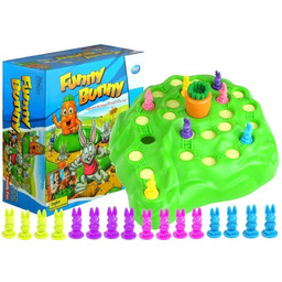 Gra Rodzinna Króliki Funny Bunny Wyścig Po Marchew