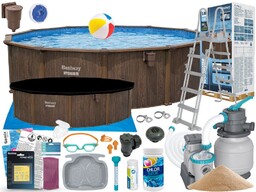 Basen Bestway 549x132 Ogrodowy Stelażowy 561CS 20w1