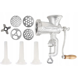 Ręczna Maszynka do Mielenia Mięsa Żeliwna nr. 8#