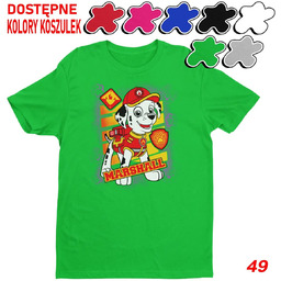 Dziecięca Koszulka Z Nadrukiem Duży Wybór Psi Patrol