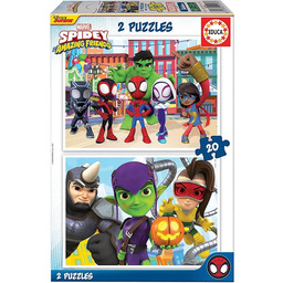 Marvel Spidey & his amazing friends puzzel 2