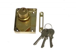 Zamek meblowy patentowy Metalplast Częstochowa 30 K lewy,