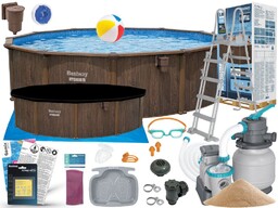 Basen Bestway 549x132 Ogrodowy Stelażowy 561CS 17w1