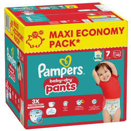 Pampers Baby Dry Pants rozmiar 7, 62 pieluchy-spodnie,
