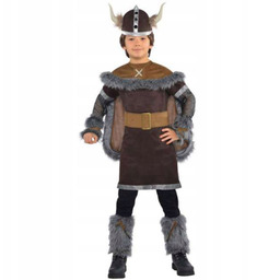 strój Wiking wikinga Hełm Barbarzyńca 8-10 lat