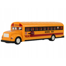 Żółty Autobus Szkolny Zdalnie Sterowany R/c Otwierane Drzwi