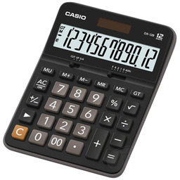 Casio kalkulator DX-12B biurowy 12 miejsc Czarny