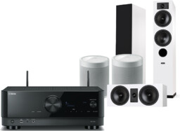 Yamaha RX-V4A (czarny) + Tesi 5 + 7