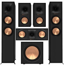 Kino Domowe 5.1 Klipsch R-600F R-50M R-50C R-121SW