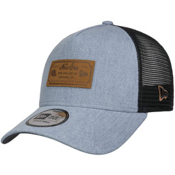 Czapka Trucker Denim Leather Patch by New Era,