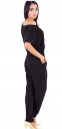 Kombinezon Damski Czarny Pogrzeb Plus Size