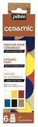 Zestaw Pebeo Ceramic Initiation 6X20Ml.